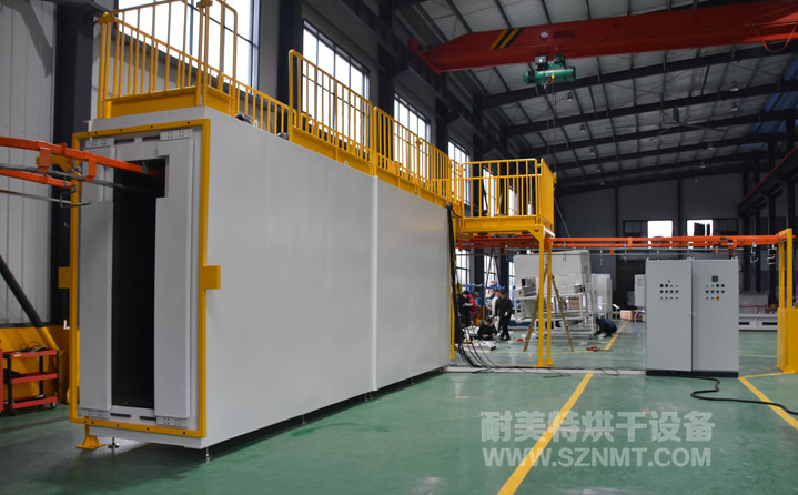 汽车内饰件自动化隧道炉烘烤线 汽车内饰件自动化隧道炉烘烤线